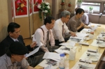 지난 6.11의 감신대교수들과의 간담회에 참석한  위원들