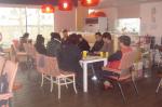 수화사랑카페에서 매주일 류상태 목사가 인도하는 예배 모임 ⓒ 예수동아리교회 카페에서