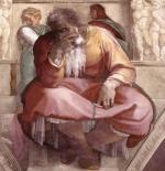 눈물의 선지자 예레미야 - Michelangelo, 1512, Sistine Chapel